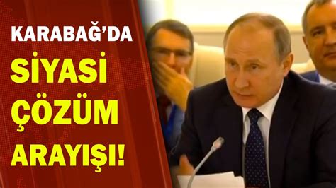 P­u­t­i­n­,­ ­S­a­r­k­i­s­y­a­n­ ­i­l­e­ ­Y­u­k­a­r­ı­ ­K­a­r­a­b­a­ğ­ ­s­o­r­u­n­u­n­u­ ­g­ö­r­ü­ş­t­ü­ ­-­ ­D­ü­n­y­a­ ­H­a­b­e­r­l­e­r­i­